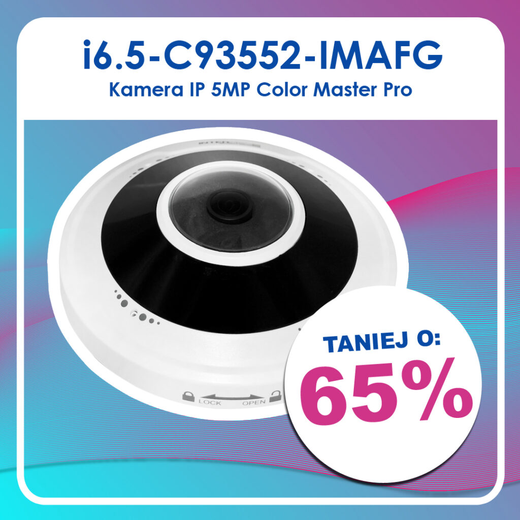 Już od 29 sierpnia na internec.pl startuje wyjątkowa promocja dla firm instalatorskich. Wybrane kamery IP Color Master Pro i Color Master Easy kupisz aż 65% taniej. Oferta obowiązuje tylko dla zalogowanych użytkowników i trwa do wyczerpania zapasów.